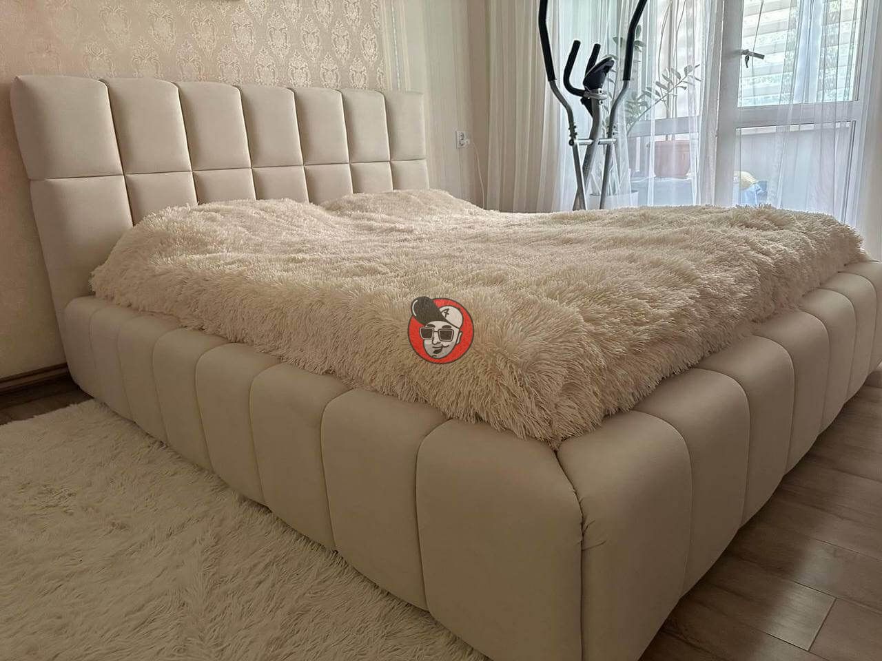 Ліжко Кубики Грубі царги