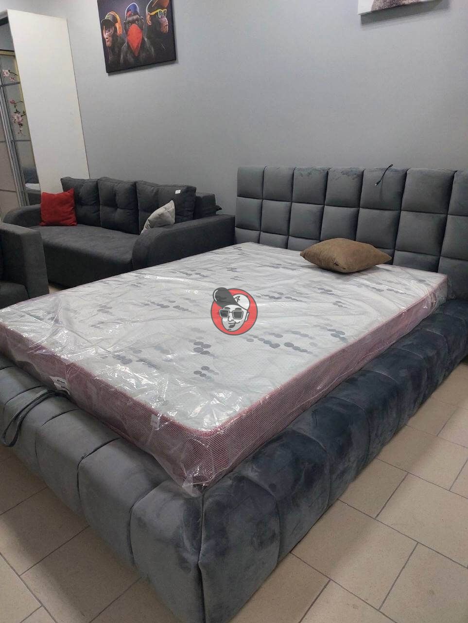 Ліжко Кубики Грубі царги